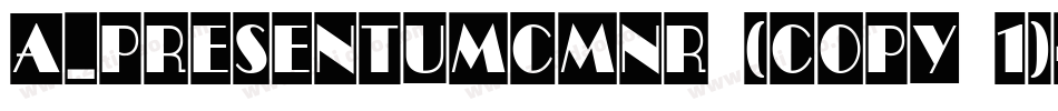 a_PresentumCmNr (COPY 1)字体转换